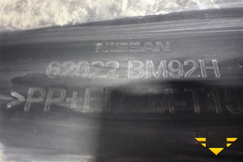 Бампер передний (до 2017г) (62022BM92H) для Nissan Qashqai (J11E) с 2013г (Кашкай)