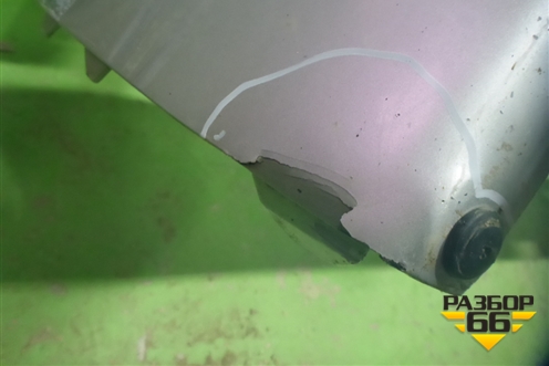 Бампер задний (под парктроник) (5215960969) для Toyota Land Cruiser Prado(120) с 2002-2009г (Ленд Крузер Прадо)