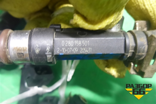 Форсунка инжекторная электрическая (1.2л Z12XEP) (0280158501) для Opel Corsa D с 2006-2014г (Корса Д)