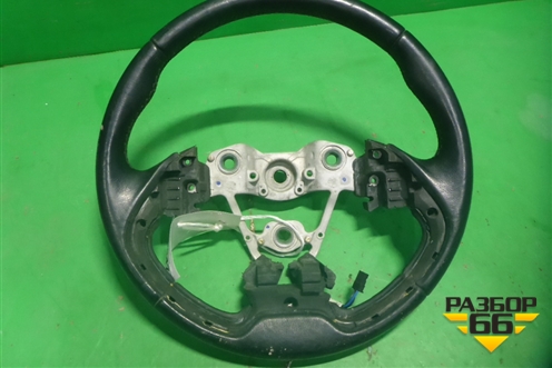 Рулевое колесо под AIR BAG без AIR BAG (после 2015г мультируль кожа) (561104Y920DAQ) для Kia Picanto с 2011-2017г (Пиканто 2)