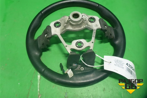 Рулевое колесо под AIR BAG без AIR BAG (после 2015г мультируль кожа) (561104Y920DAQ) для Kia Picanto с 2011-2017г (Пиканто 2)