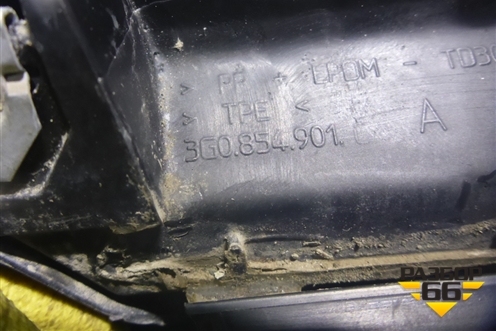 Накладка двери задней левой (3G0854901C) для Volkswagen Passat [B8] 2014-2024г (Пассат Б8)