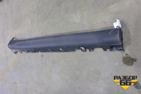 Накладка на порог наружная правая (51777319854) для BMW X6 F16 с 2014г (Х6 Ф16)