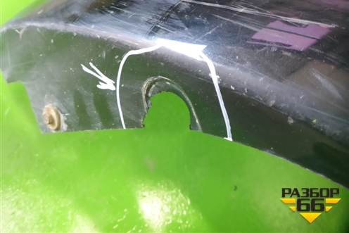 Бампер задний (после 2007г) (7166612) для BMW 1-серия Е87/E81 с 2004-2011г