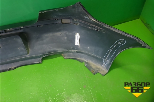 Бампер задний (после 2007г) (7166612) для BMW 1-серия Е87/E81 с 2004-2011г