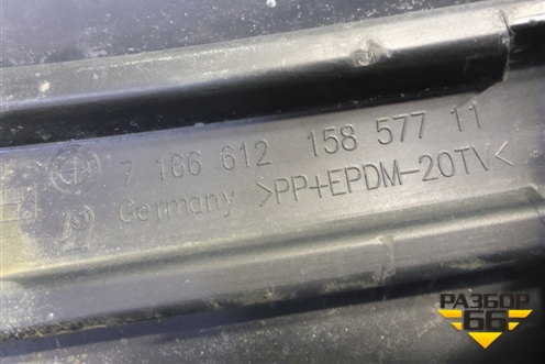 Бампер задний (после 2007г) (7166612) для BMW 1-серия Е87/E81 с 2004-2011г