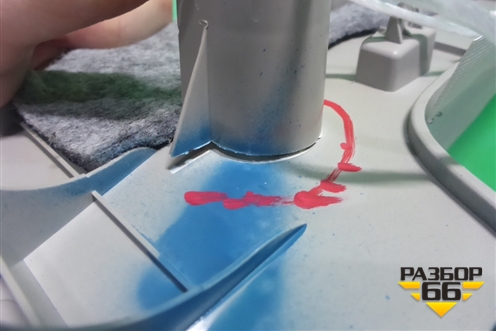 Обшивка стойки задняя верхняя левая (хетчбэк) (95482352) для Chevrolet Cruze c 2009-2015г (Круз)