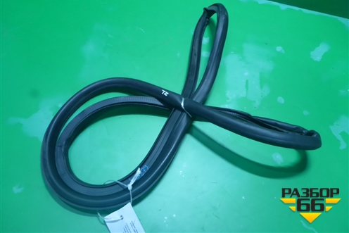 Уплотнитель двери задней левой (хетчбэк) для Chevrolet Cruze c 2009-2015г (Круз)