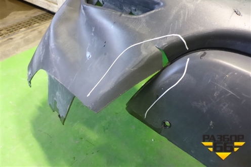 Бампер задний (до 2017г под парктроник) (85022BP70H) для Nissan Qashqai (J11E) с 2013г (Кашкай)