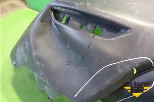 Бампер задний (до 2017г под парктроник) (85022BP70H) для Nissan Qashqai (J11E) с 2013г (Кашкай)