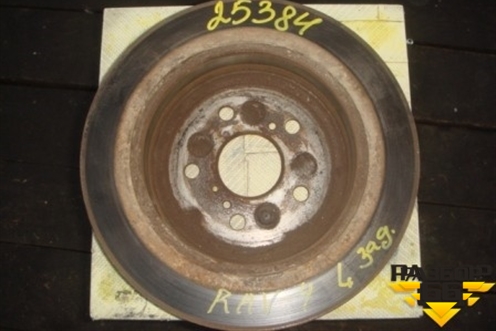 Диск тормозной задний для Toyota Rav-4 с 2000-2005г (Рав 4)