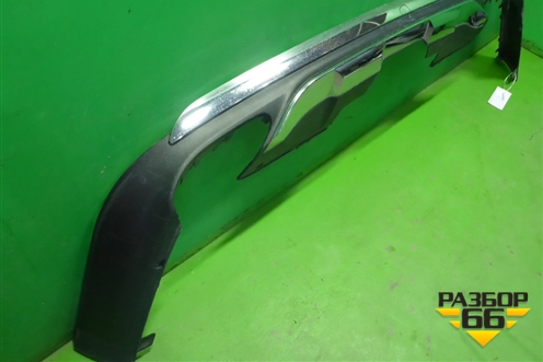 Юбка заднего бампера (A1668850000) для Mercedes Benz GLS-Klass X166 с 2015г (ГЛС)