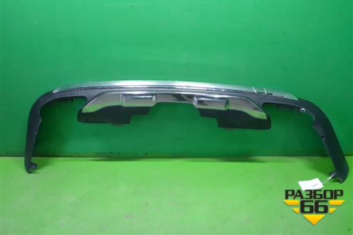 Юбка заднего бампера (A1668850000) для Mercedes Benz GLS-Klass X166 с 2015г (ГЛС)