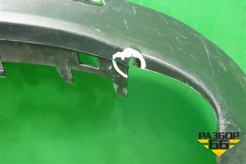 Юбка заднего бампера (A1668850000) для Mercedes Benz GLS-Klass X166 с 2015г (ГЛС)