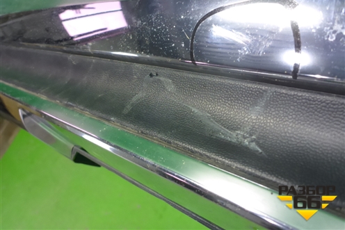 Юбка заднего бампера (A1668850000) для Mercedes Benz GLS-Klass X166 с 2015г (ГЛС)