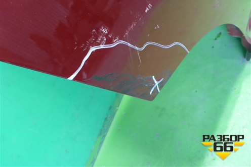 Дверь задняя правая (H21004EAMA) для Nissan Qashqai (J11E) с 2013г (Кашкай)