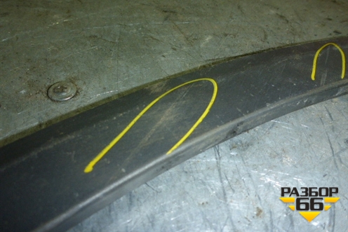 Накладка переднего бампера правая (75390K0A) для Honda CR-V(RM) с 2012г (ЦРВ СРВ) 