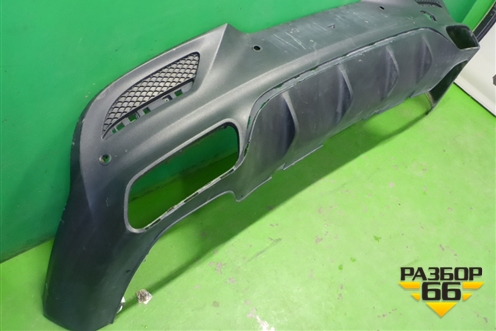 Юбка заднего бампера (AMG под парктроники) (A2928851625) для Mercedes Benz GLE-Klass (купе) C292 с 2015г (ГЛЕ)