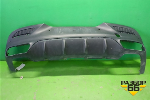 Юбка заднего бампера (AMG под парктроники) (A2928851625) для Mercedes Benz GLE-Klass (купе) C292 с 2015г (ГЛЕ)