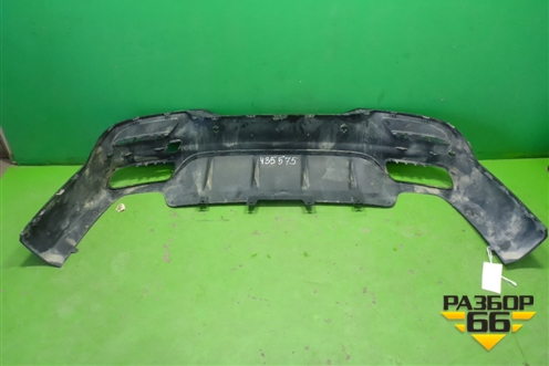 Юбка заднего бампера (AMG под парктроники) (A2928851625) для Mercedes Benz GLE-Klass (купе) C292 с 2015г (ГЛЕ)