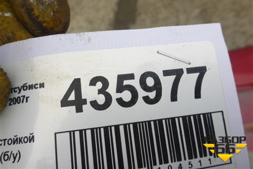 Порог со стойкой левый для Mitsubishi Lancer-X с 2007г (Лансер)