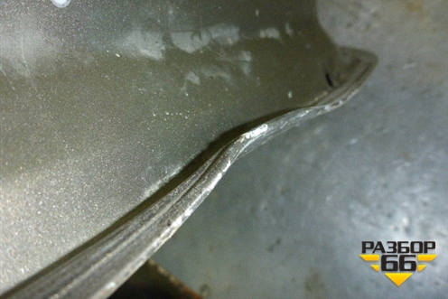 Дверь багажника без стекла (хэтчбэк) для Chery Bonus(A13) с 2010г (Бонус)