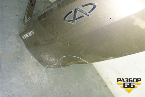 Дверь багажника без стекла (хэтчбэк) для Chery Bonus(A13) с 2010г (Бонус)