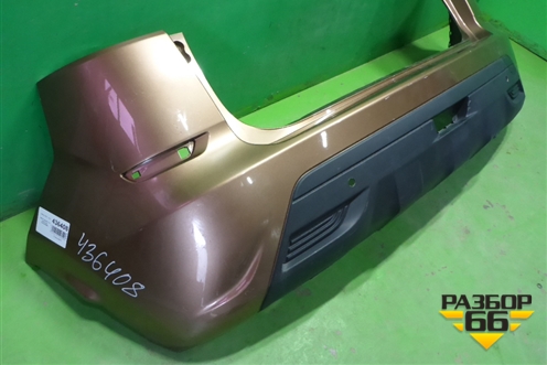 Бампер задний (под парктроник) (850220699R) для VAZ XRAY с 2016г (Хрэй)