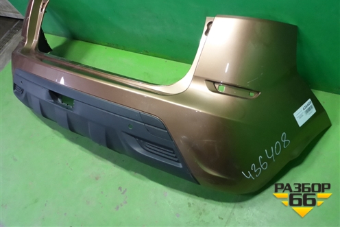 Бампер задний (под парктроник) (850220699R) для VAZ XRAY с 2016г (Хрэй)