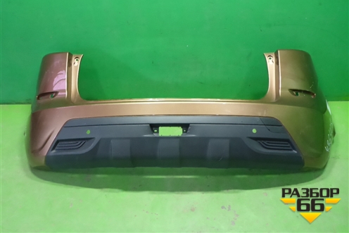 Бампер задний (под парктроник) (850220699R) для VAZ XRAY с 2016г (Хрэй)