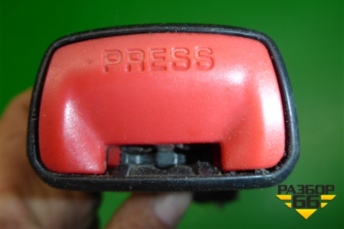 Замок ремня безопасности задний для Mitsubishi Lancer-X с 2007г (Лансер)