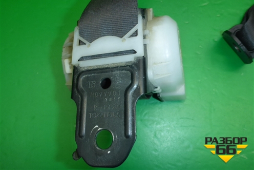 Ремень безопасности задний левый для Mitsubishi Lancer-X с 2007г (Лансер)