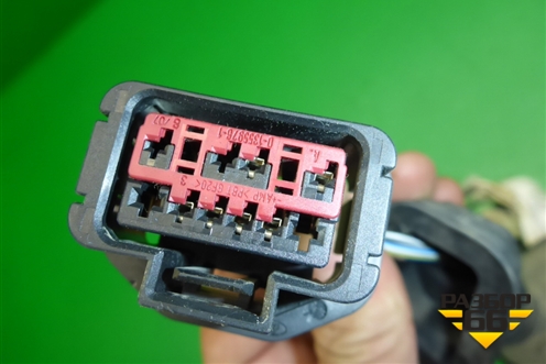 Проводка двери задней правой (мех.стеклоподъёмник) (6N1T14A584CD) для Ford Fusion с 2002г (Фьюжн)