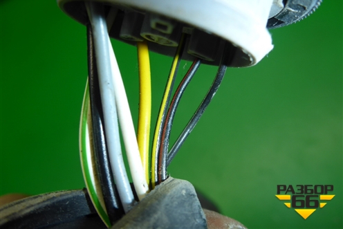 Проводка двери передней правой (мех.стеклоподъёмник) для Ford Fusion с 2002г (Фьюжн)