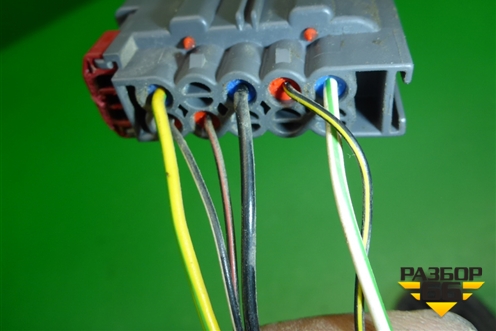 Проводка двери передней правой (мех.стеклоподъёмник) для Ford Fusion с 2002г (Фьюжн)