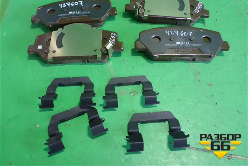 Колодки тормозные передние (новые) (581012TA21) для Kia Optima с 2010-2015г (Оптима 3)