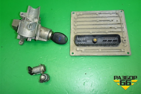 Блок управления двигателем (с замком зажигания 1.4л FXJA МКПП) (6S6112A650AG) для Ford Fusion с 2002г (Фьюжн)