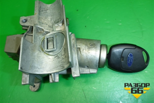 Блок управления двигателем (с замком зажигания 1.4л FXJA МКПП) (6S6112A650AG) для Ford Fusion с 2002г (Фьюжн)