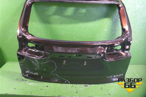 Дверь багажника без стекла (6700578060) для Lexus NX 200 с 2014-2021г (НХ)