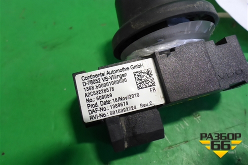 Переключатель (панели приборов и бортового компьютера) (1389674) для DAF XF 105 с 2005г (ХФ)