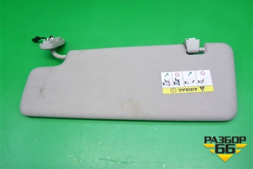 Козырёк солнцезащитный левый для Land Rover Discovery 3 с 2004-2009г (Дискавери)