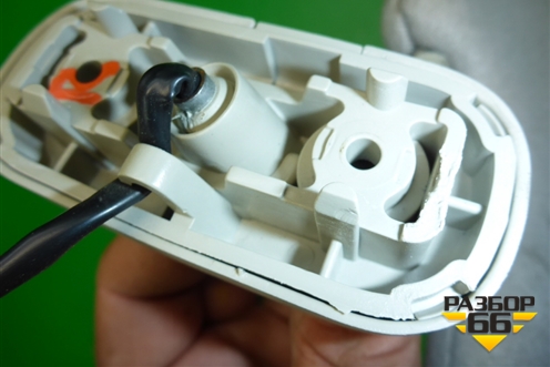 Козырёк солнцезащитный левый для Land Rover Discovery 3 с 2004-2009г (Дискавери)