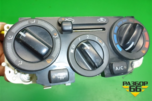 Модуль управления отопителем (с кондиционером) для Nissan Note (Е11) с 2005-2013г (Нот)