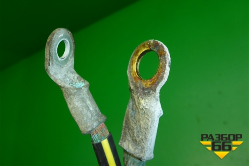 Клемма аккумулятора минус для Nissan Note (Е11) с 2005-2013г (Нот)