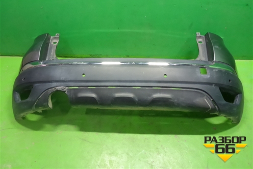 Бампер задний (под парктроник под накладку) (850220429R) для Renault Kaptur с 2016г (Каптюр)