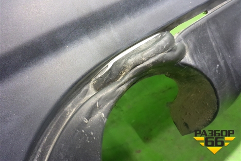 Бампер задний (под парктроник под накладку) (850220429R) для Renault Kaptur с 2016г (Каптюр)