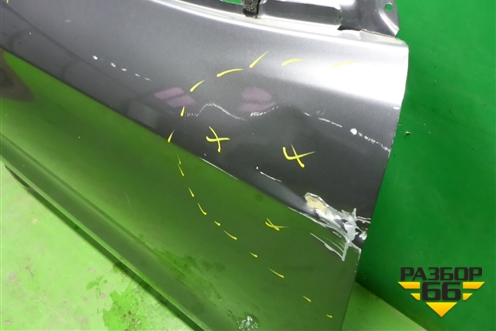 Дверь передняя правая (H01004EAMA) для Nissan Qashqai (J11E) с 2013г (Кашкай)