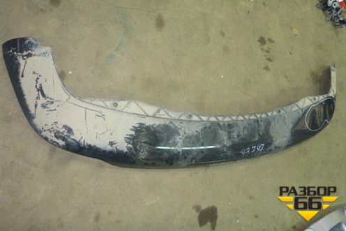 Юбка заднего бампера (1T0807521) для Volkswagen Transporter T5 с 2003-2015г (Транспортер Т5)