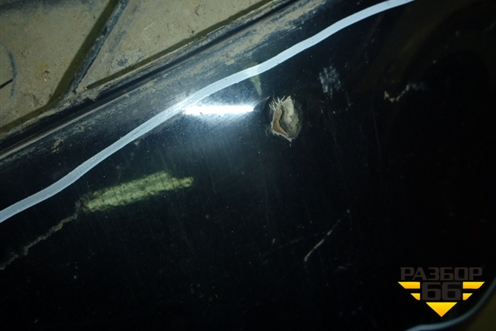 Юбка заднего бампера (1T0807521) для Volkswagen Transporter T5 с 2003-2015г (Транспортер Т5)