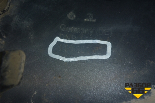 Юбка заднего бампера (1T0807521) для Volkswagen Transporter T5 с 2003-2015г (Транспортер Т5)